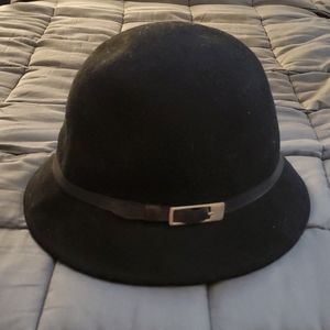 Black Wool Hat